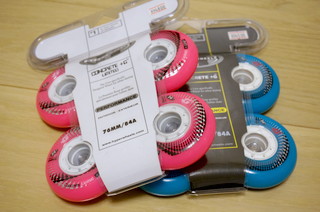 インラインスケートメンテナンス写真